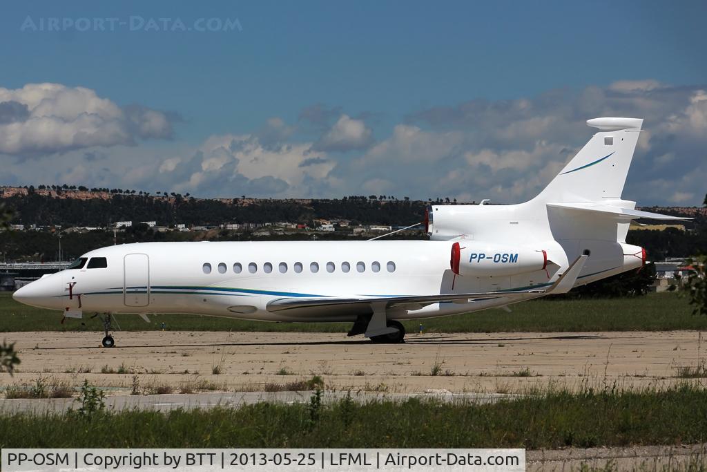 PP-OSM, 2013 Dassault Falcon 7X C/N 187, Parked