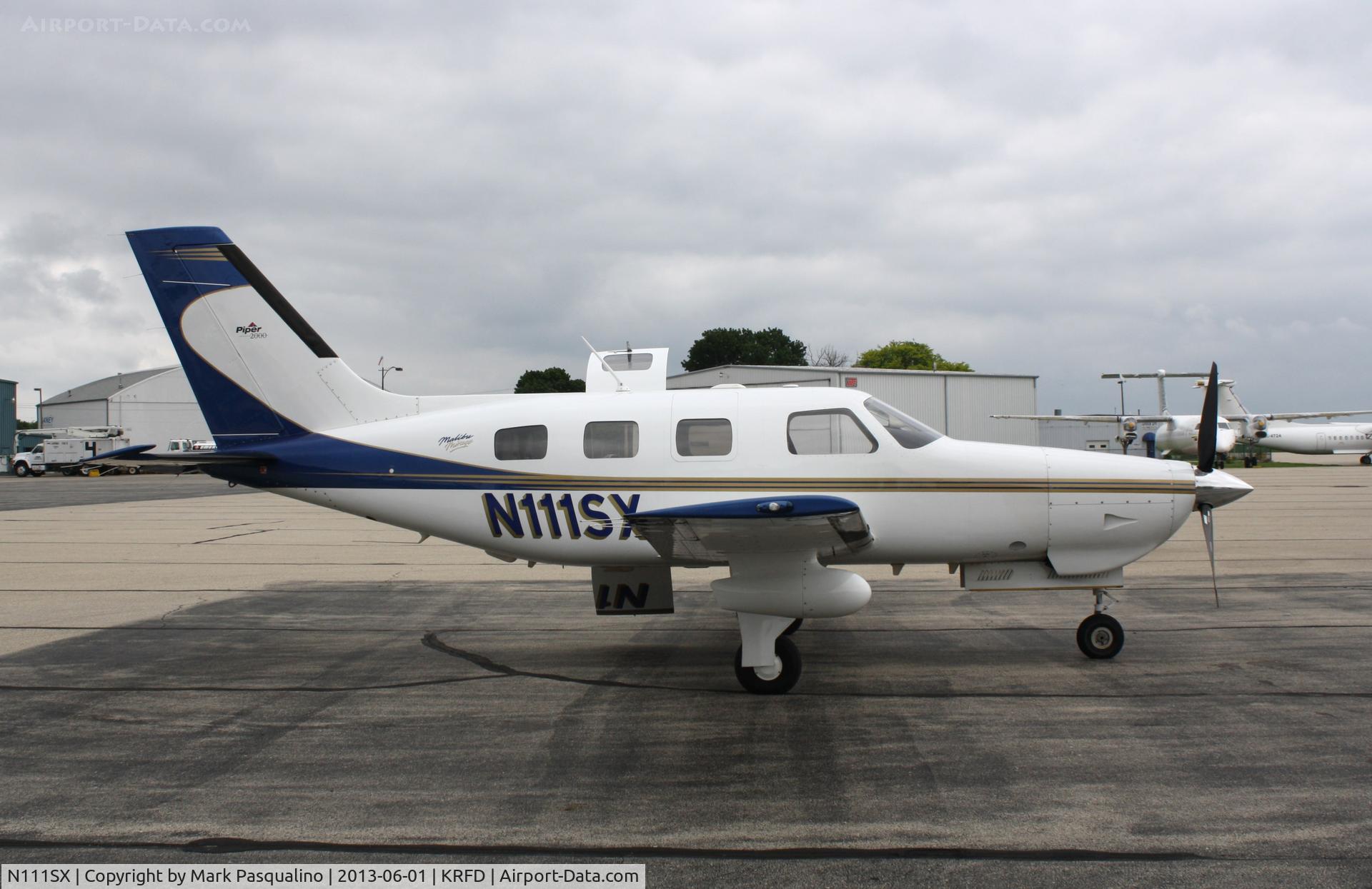 N111SX, 2000 Piper PA-46-350P Malibu Mirage C/N 4636286, Piper PA-46-350P