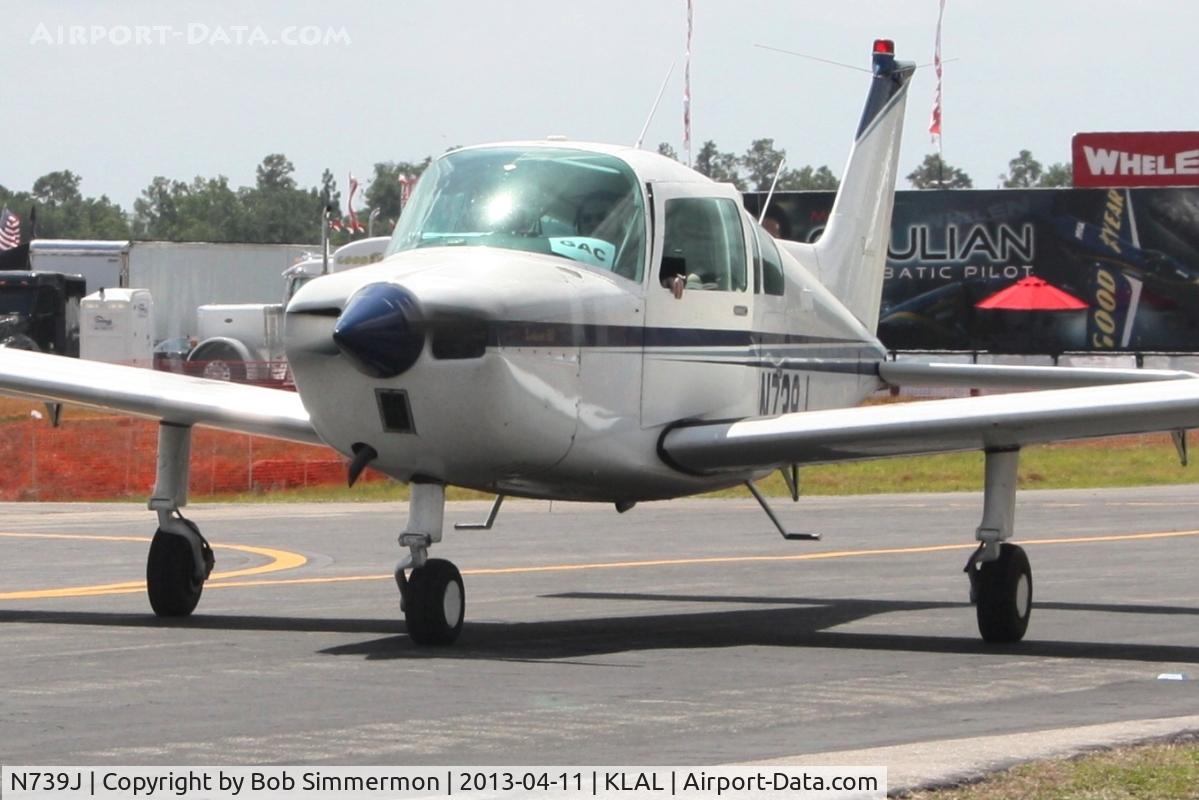 N739J, 1978 Beech C23 Sundowner 180 C/N M-2091, Arriving at Sun N Fun 2013 - Lakeland, FL