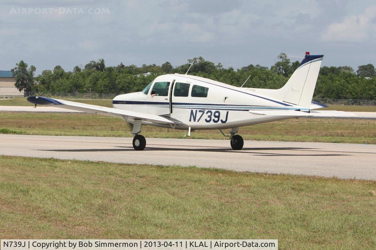 N739J, 1978 Beech C23 Sundowner 180 C/N M-2091, Arriving at Sun N Fun 2013 - Lakeland, FL