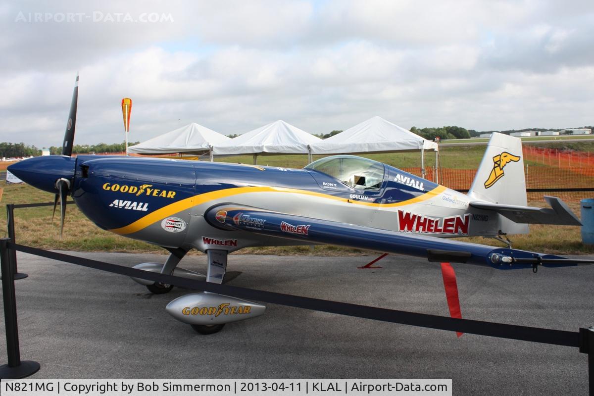 N821MG, 2009 Extra EA-300SC C/N SC010, Sun N Fun 2013 - Lakeland, FL