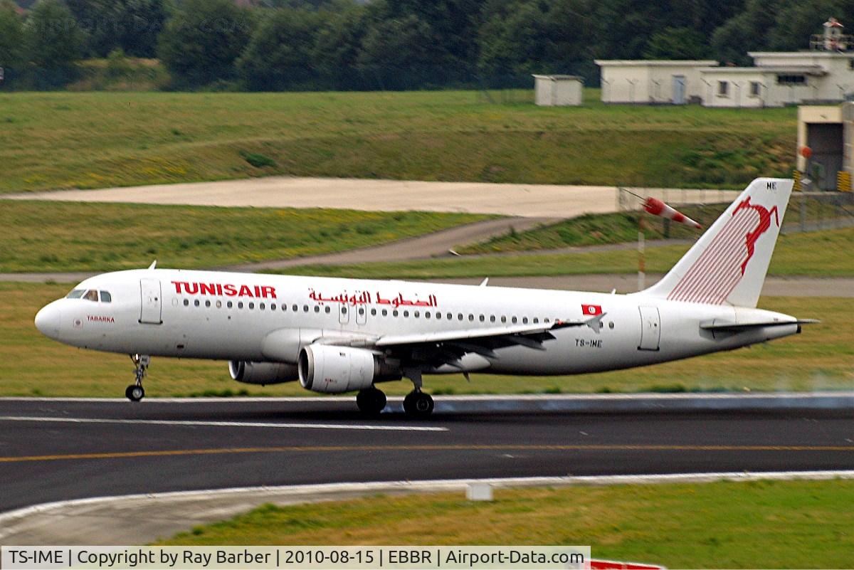TS-IME, 1990 Airbus A320-211 C/N 123, Airbus A320-211 [0123] (Tunis Air) Brussels~OO 15/08/2010