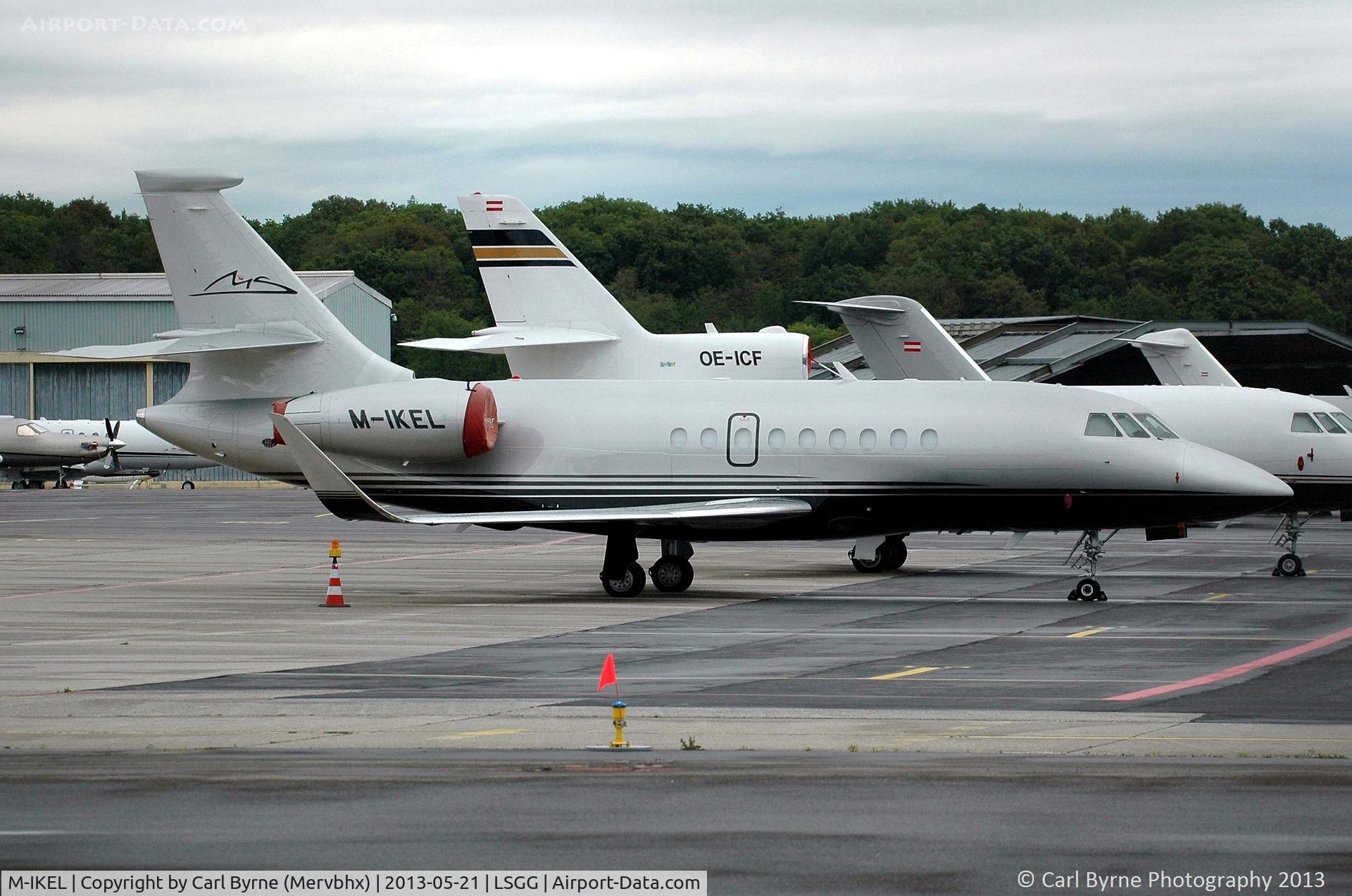 M-IKEL, 2010 Dassault Falcon 2000LX C/N 216, Taken from the Aerobistro.
