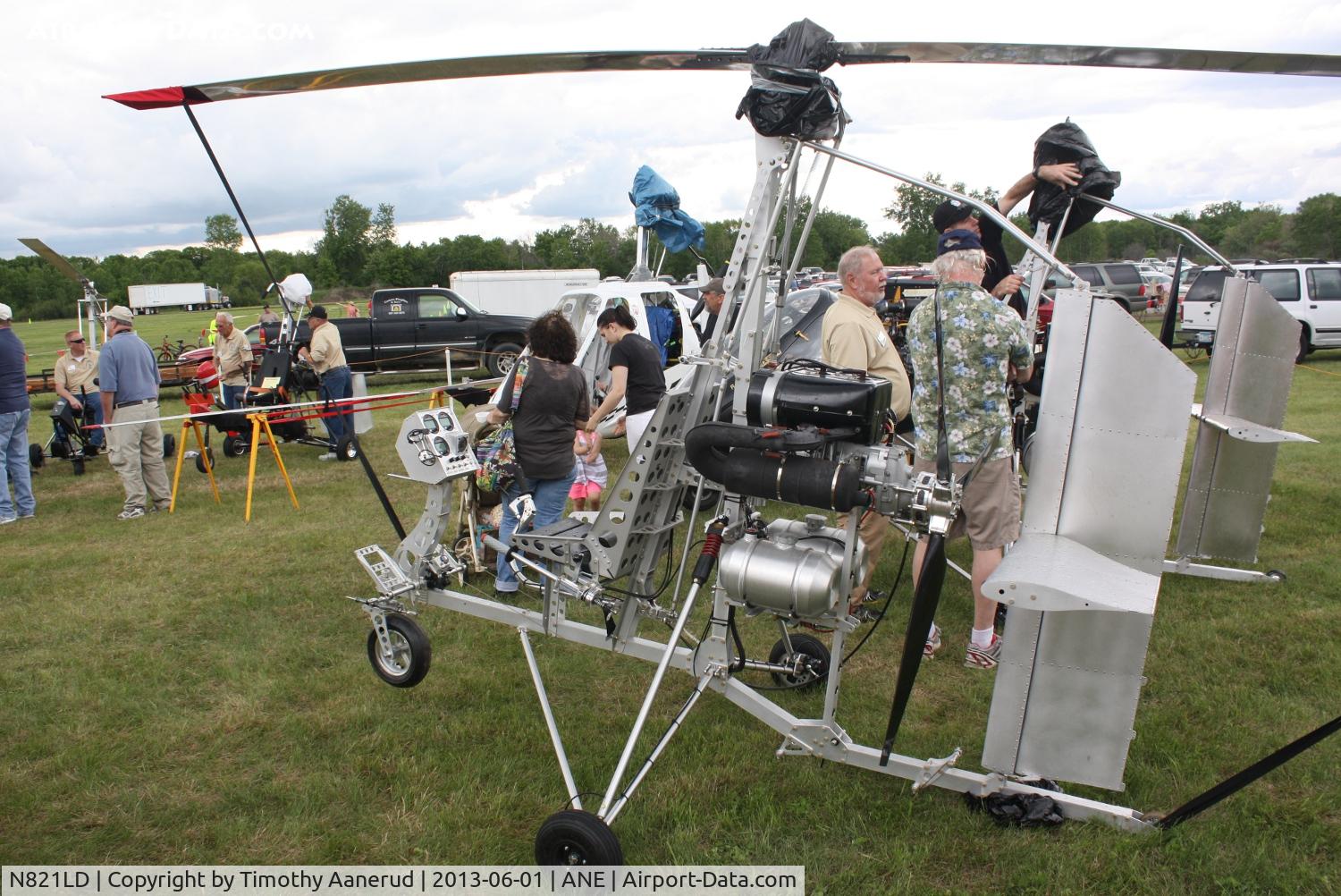 N821LD, 2012 SCHOEMAKER DENIS D HORNET C/N 221-001, 2012 HORNET, c/n: 221-001