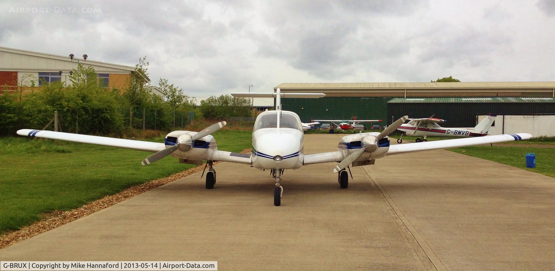 G-BRUX, 1978 Piper PA-44-180 Seminole C/N 44-7995151, EGTC