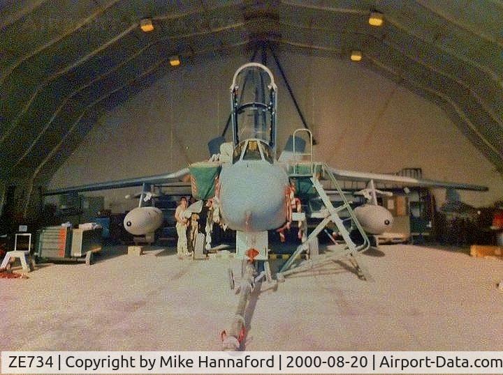 ZE734, 1988 Panavia Tornado F.3 C/N 664/AS050/3298, PSAB 2000