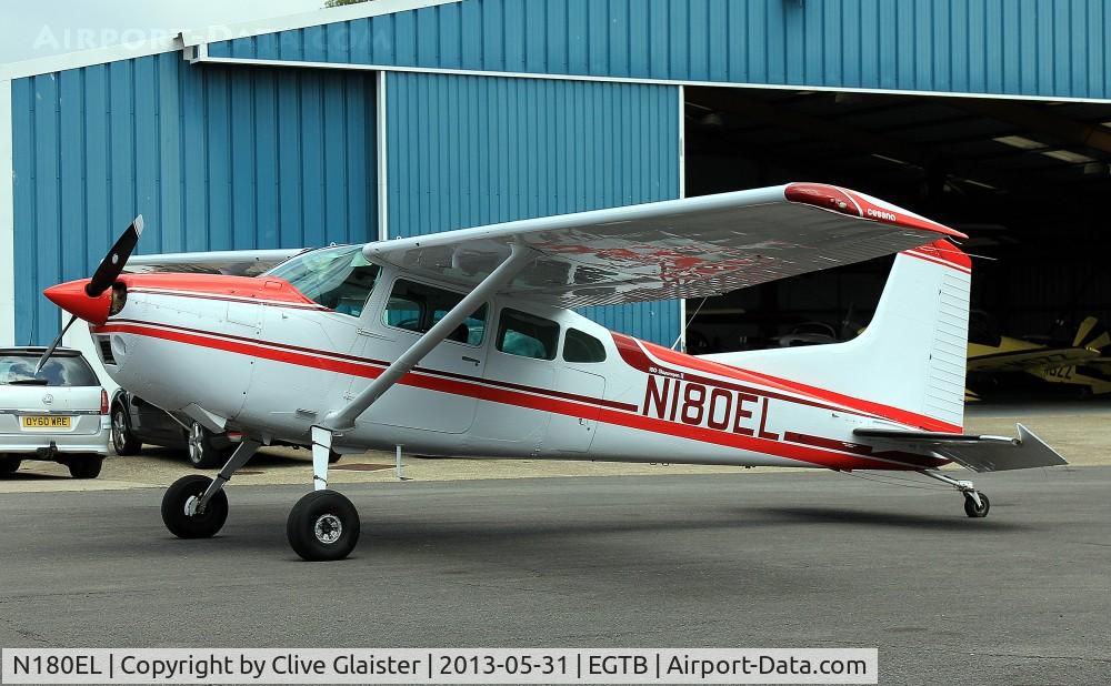 N180EL, 1980 Cessna 180K Skywagon C/N 18053121, Ex: N2895K > G-BOIA > N180EL - Originally in private hands in March 1988 as G-BOIA and currently with, 4Media Ltd since March 2011 as N180EL