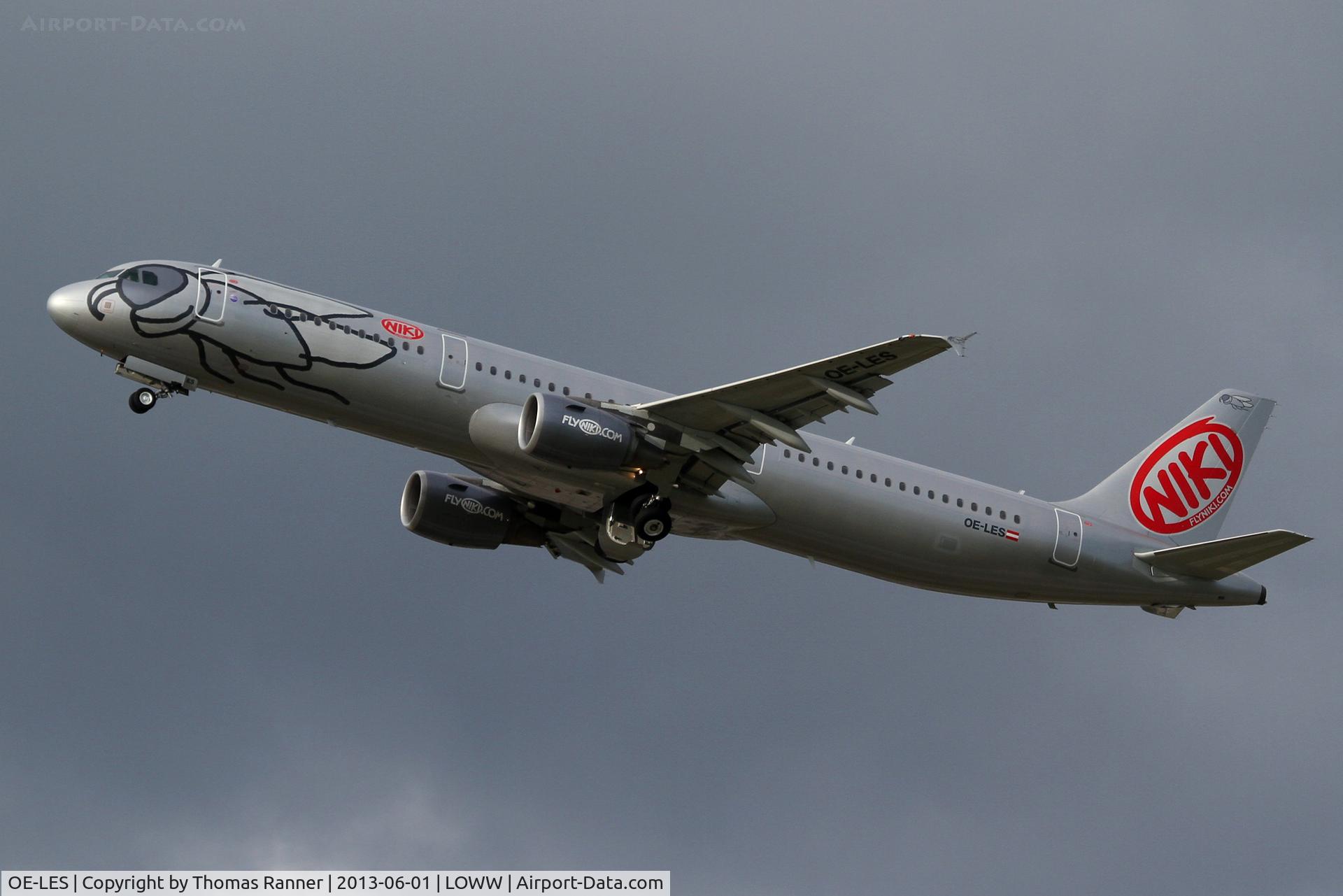 OE-LES, 2008 Airbus A321-211 C/N 3504, Niki Airbus A321