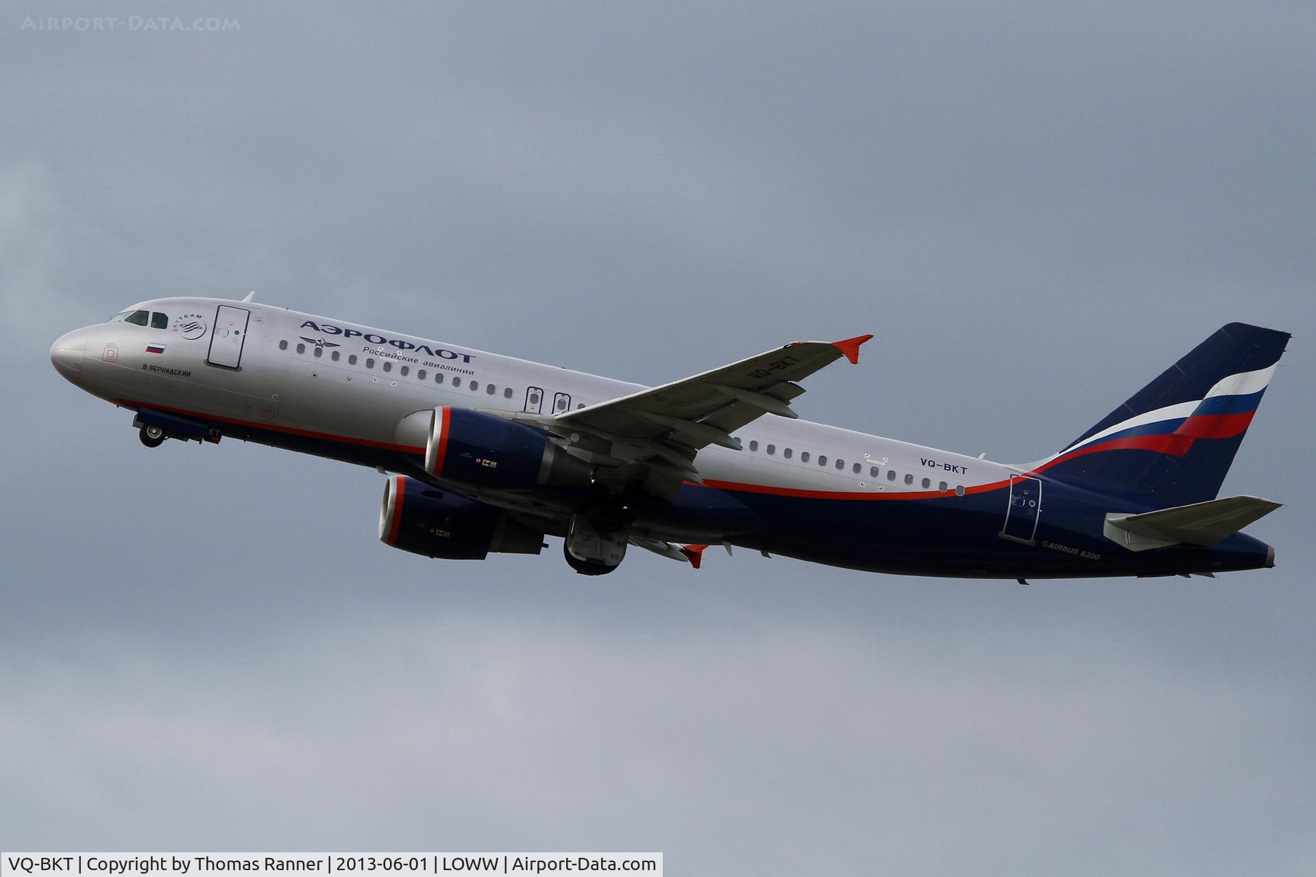 VQ-BKT, 2011 Airbus A320-214 C/N 4712, Aeroflot Airbus A320