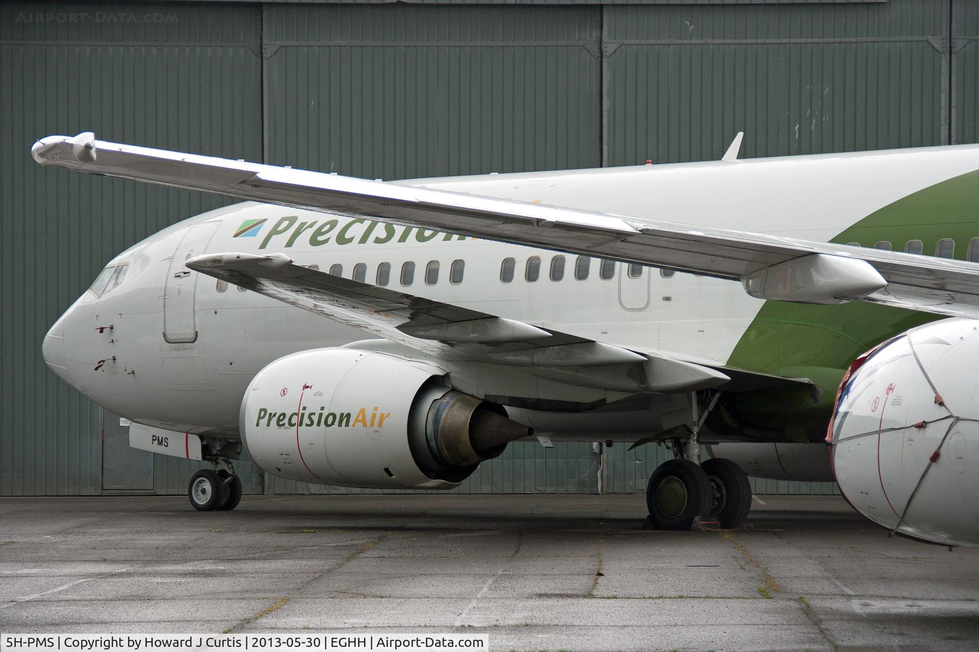 5H-PMS, 1999 Boeing 737-36N C/N 28596, Returned to lessor, 25th May 2013.