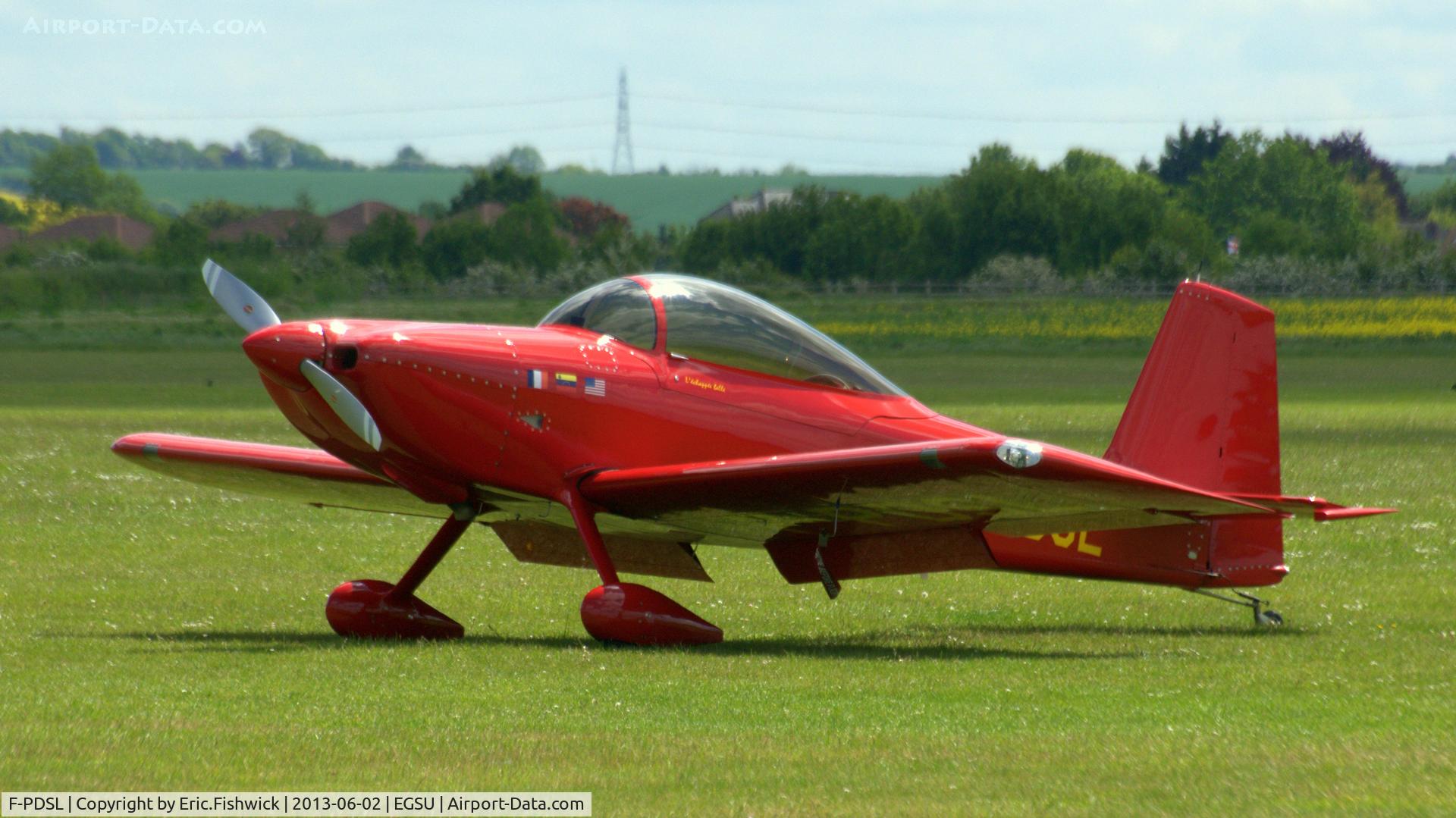 F-PDSL, Vans RV-8 C/N 81963, 1. F-PDSL at Duxford Airfield.
