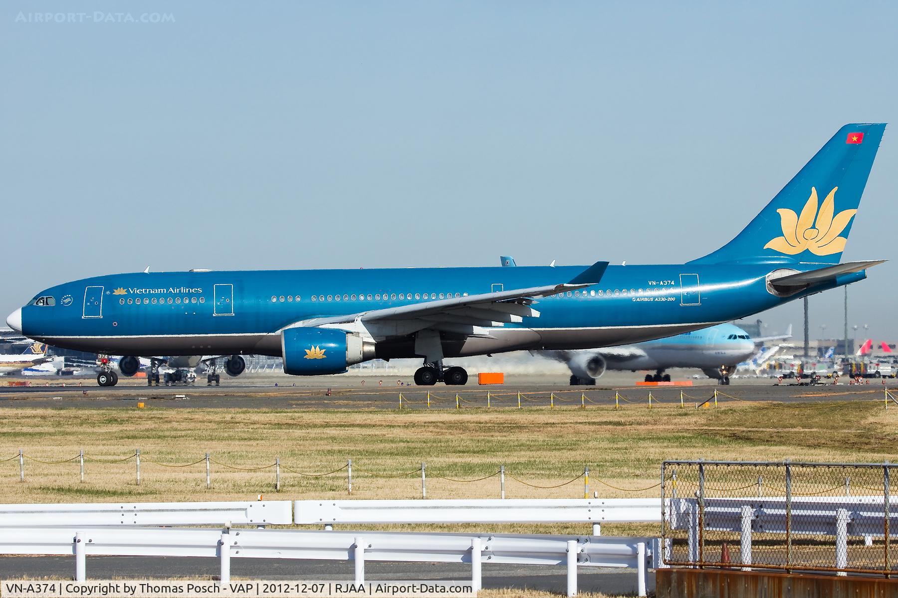 VN-A374, 1999 Airbus A330-223 C/N 299, Vietnam Airlines