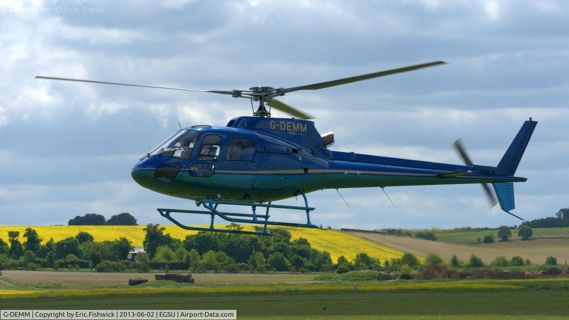 G-DEMM, 2003 Eurocopter AS-350B-2 Ecureuil Ecureuil C/N 3741, 41. G-DEMM at Duxford Airfield.