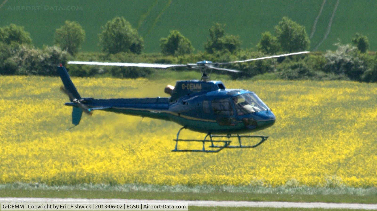 G-DEMM, 2003 Eurocopter AS-350B-2 Ecureuil Ecureuil C/N 3741, 42. G-DEMM at Duxford Airfield.