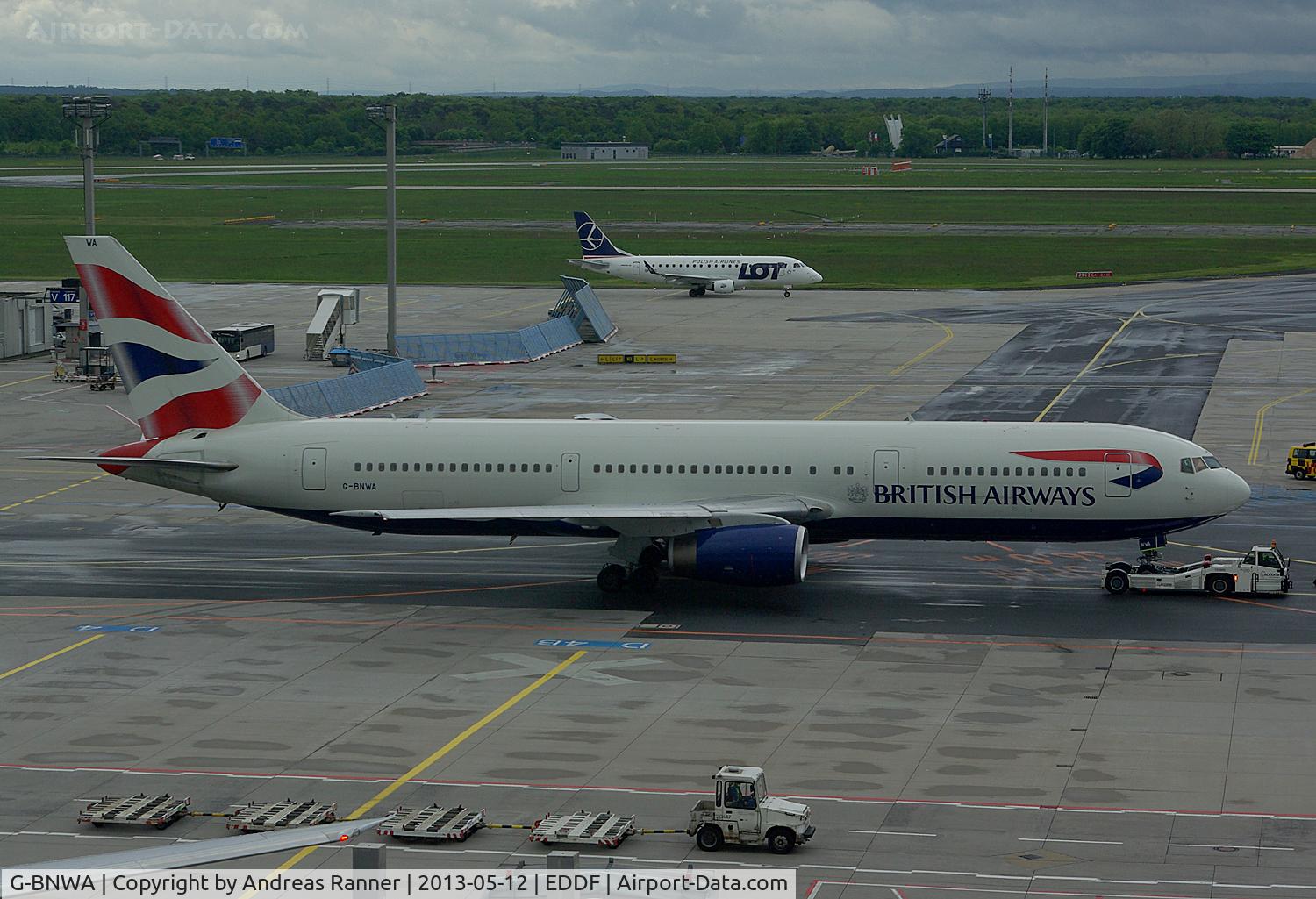 G-BNWA, 1989 Boeing 767-336 C/N 24333, British Airways Boeing 767