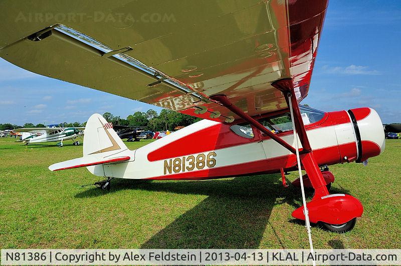 N81386, 1946 Fairchild 24W-46 C/N W46286, @Sun-N-Fun 2013
