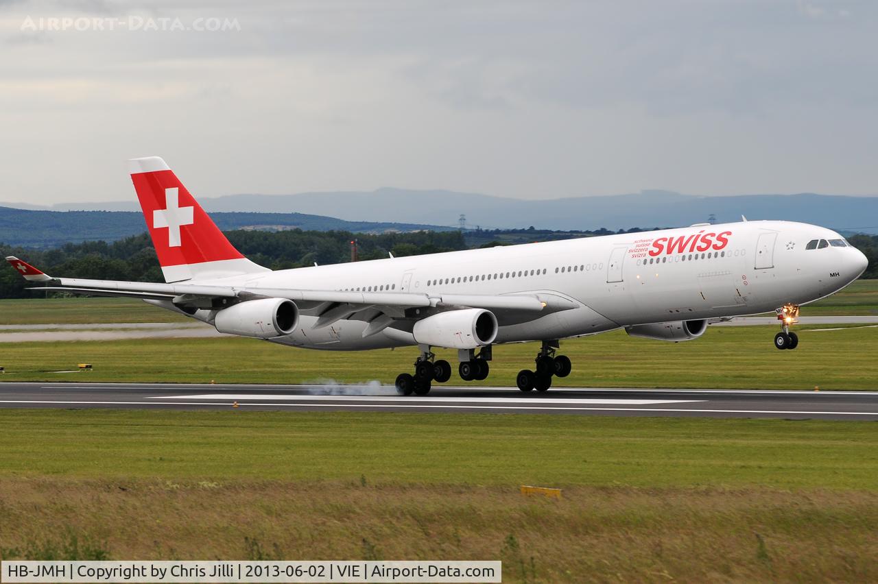 HB-JMH, 2004 Airbus A340-313 C/N 585, Swiss