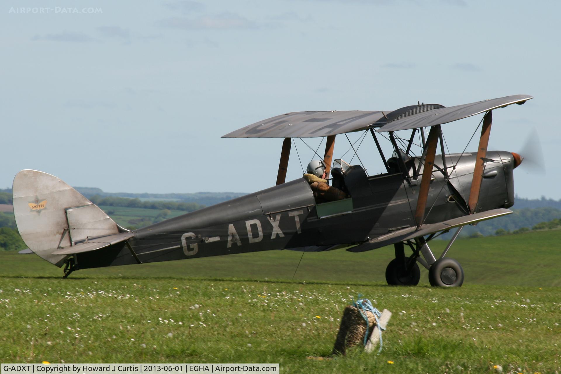 G-ADXT, 1935 De Havilland DH-82A Tiger Moth II C/N 3436, A resident here.
