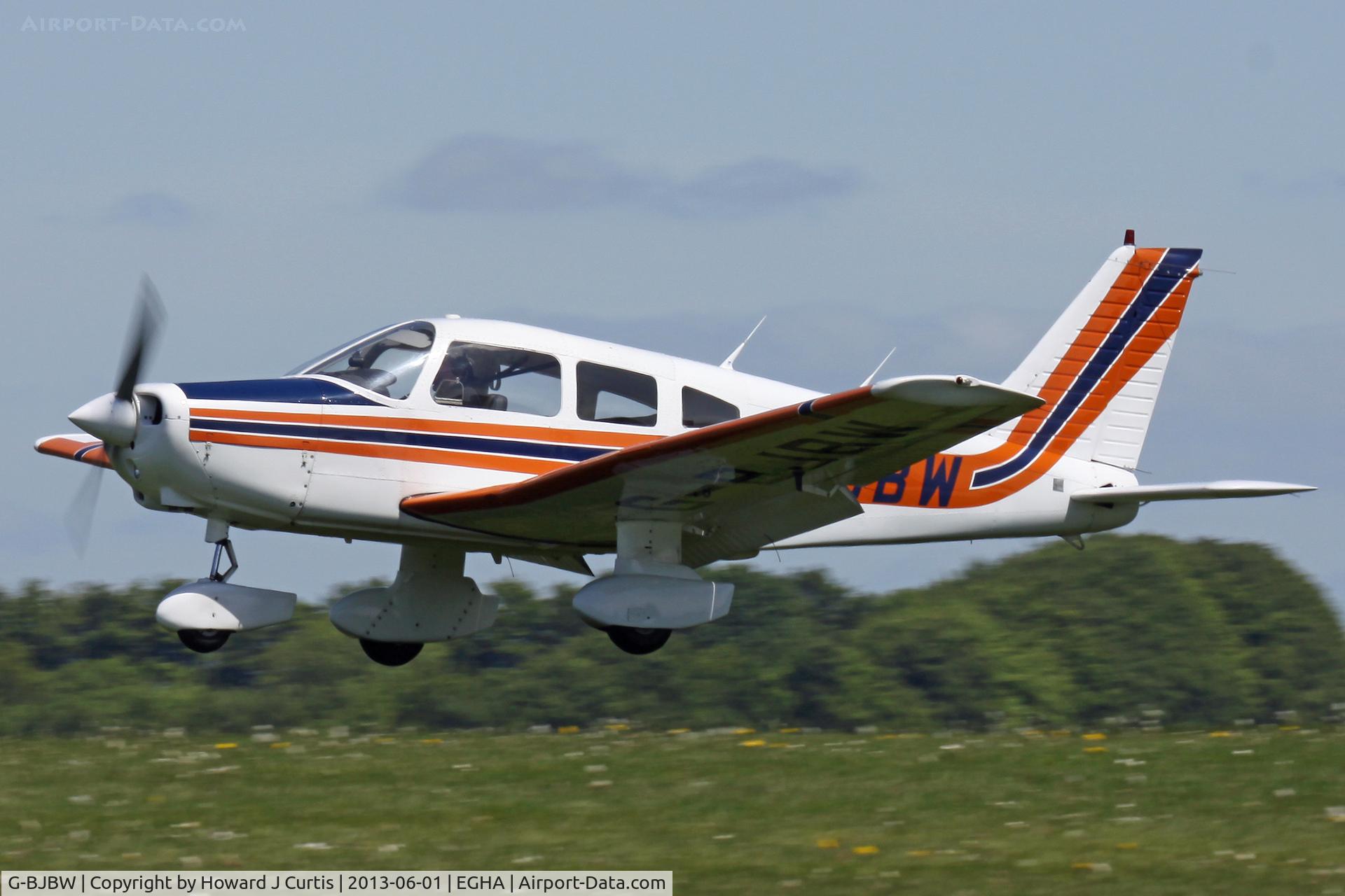 G-BJBW, 1981 Piper PA-28-161 Cherokee Warrior II C/N 28-8116280, Privately owned.