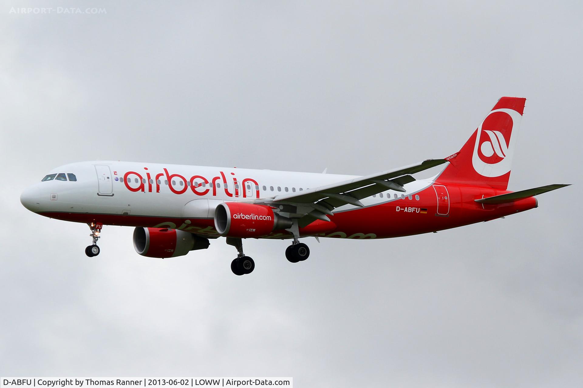 D-ABFU, 2011 Airbus A320-214 C/N 4743, Air Berlin Airbus A320