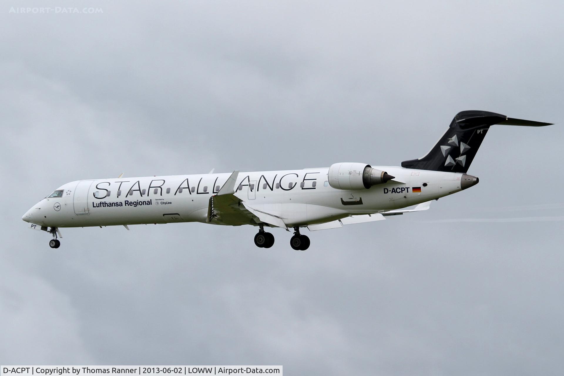 D-ACPT, 2003 Canadair CRJ-701ER (CL-600-2C10) Regional Jet C/N 10103, Lufthansa City Line CRJ-700