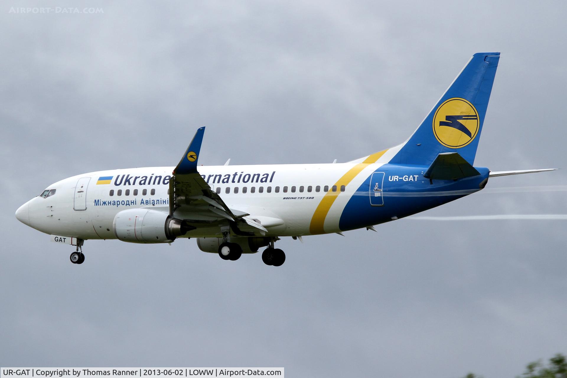 UR-GAT, 1993 Boeing 737-528 C/N 25237, Ukraine Boeing 737