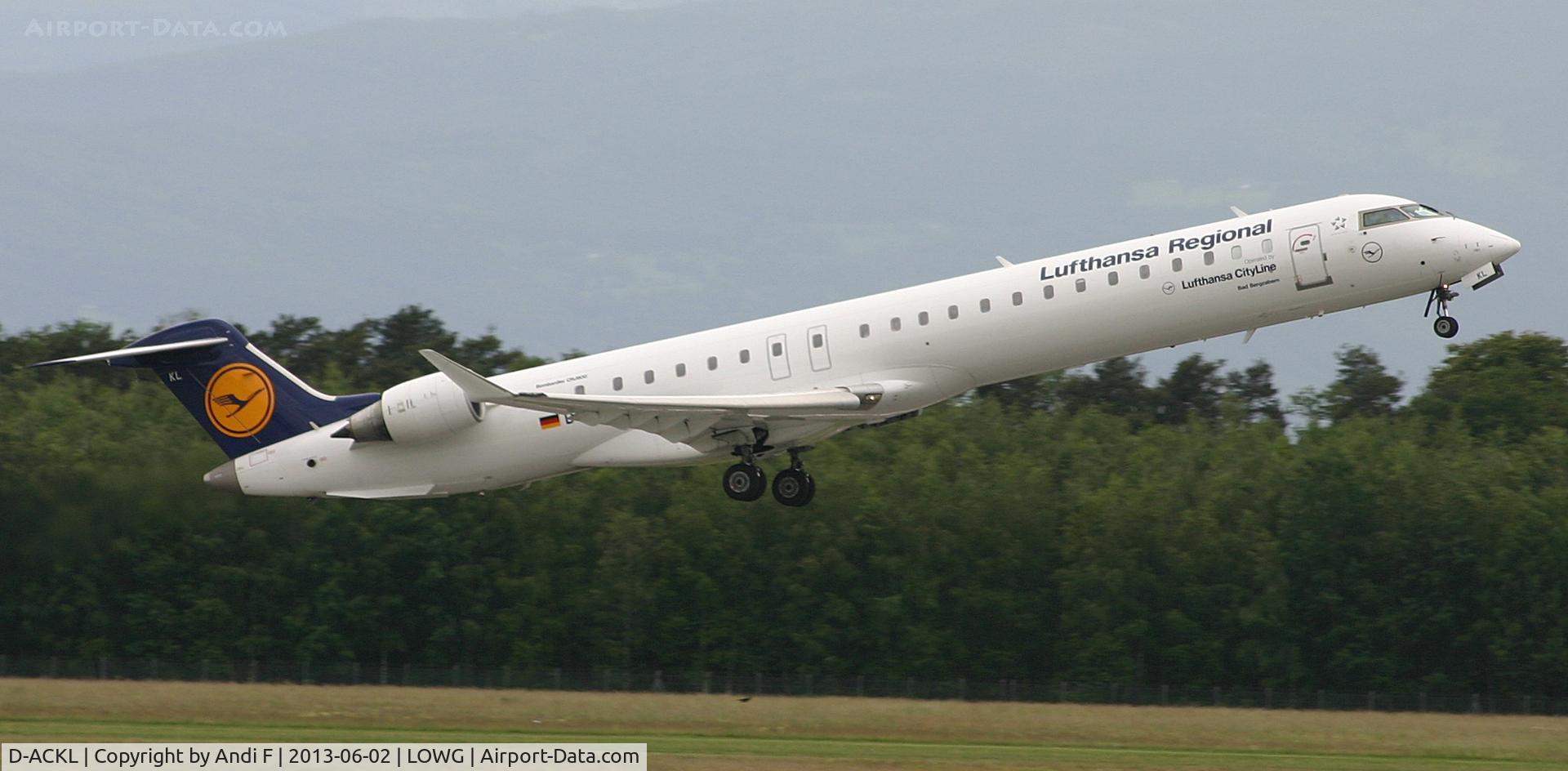 D-ACKL, 2006 Bombardier CRJ-900LR (CL-600-2D24) C/N 15095, Lufthansa Regional (CityLine) Canadair Regional Jet CRJ-900ER