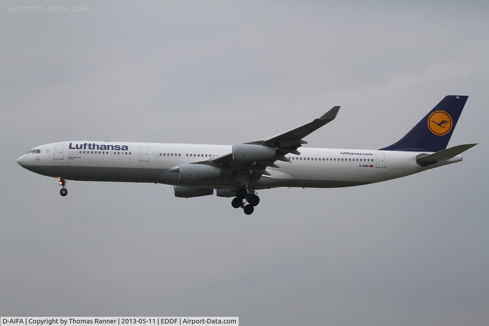 D-AIFA, 2000 Airbus A340-313X C/N 352, Lufthansa Airbus A340