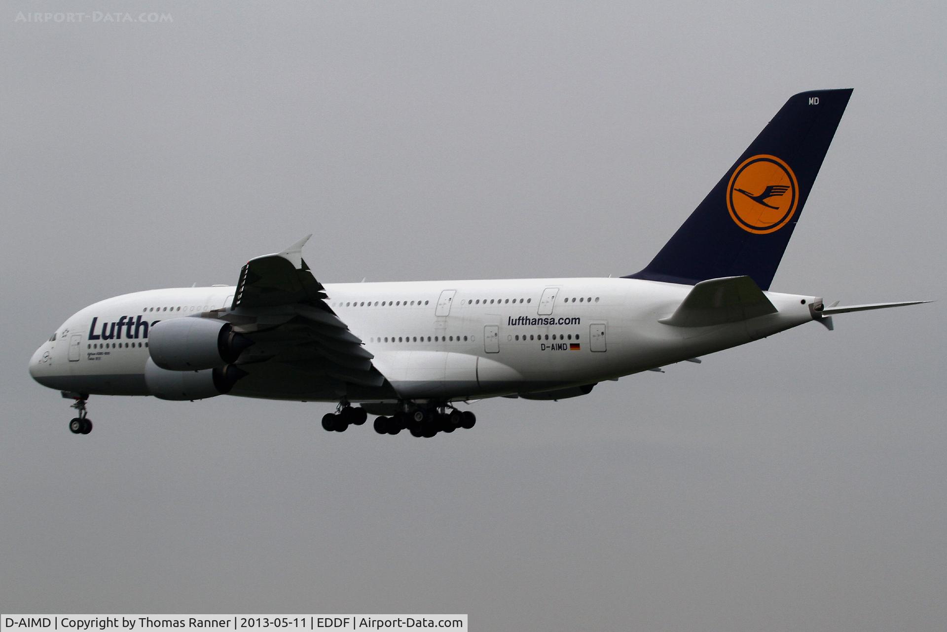 D-AIMD, 2010 Airbus A380-841 C/N 048, Lufthansa Airbus A380