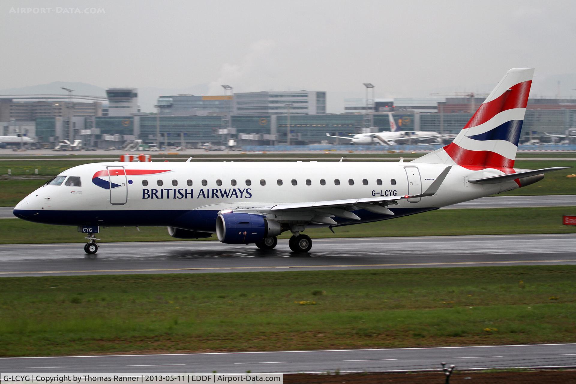 G-LCYG, 2009 Embraer 170STD (ERJ-170-100STD) C/N 17000300, British Airways Cityflyer Embraer 170