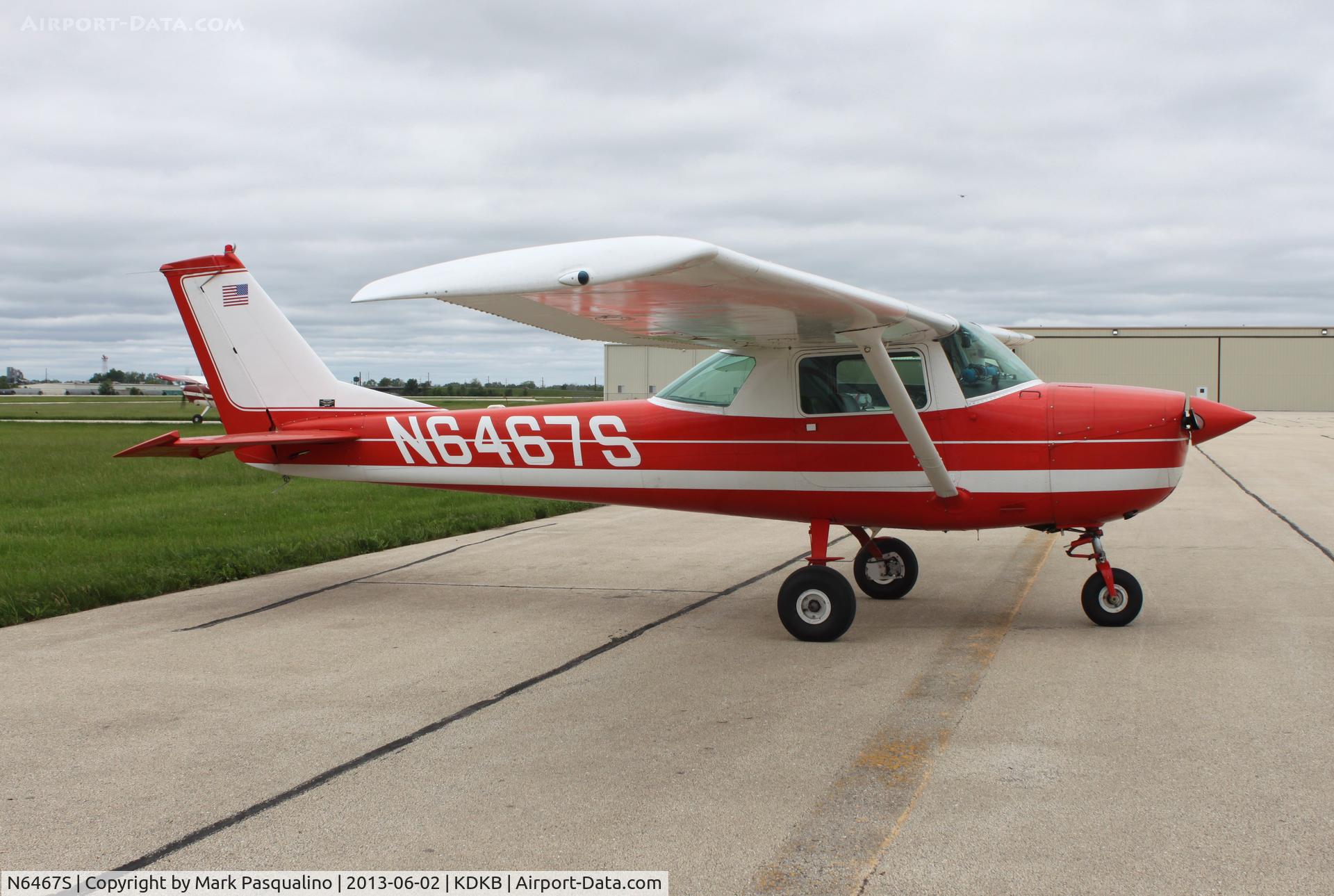 N6467S, 1967 Cessna 150H C/N 15067267, Cessna 150H