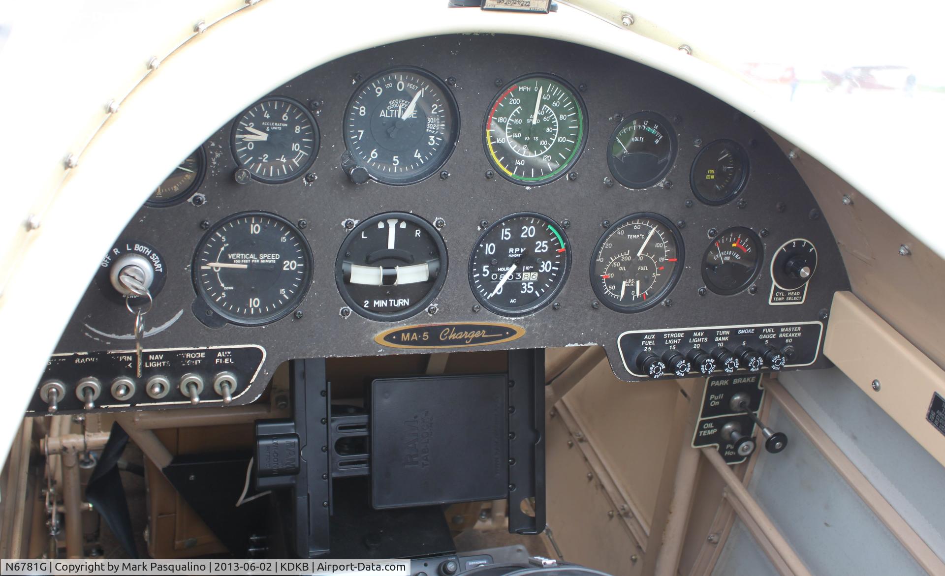 N6781G, 1982 Marquart MA-5 Charger C/N 32, MA-5 Charger