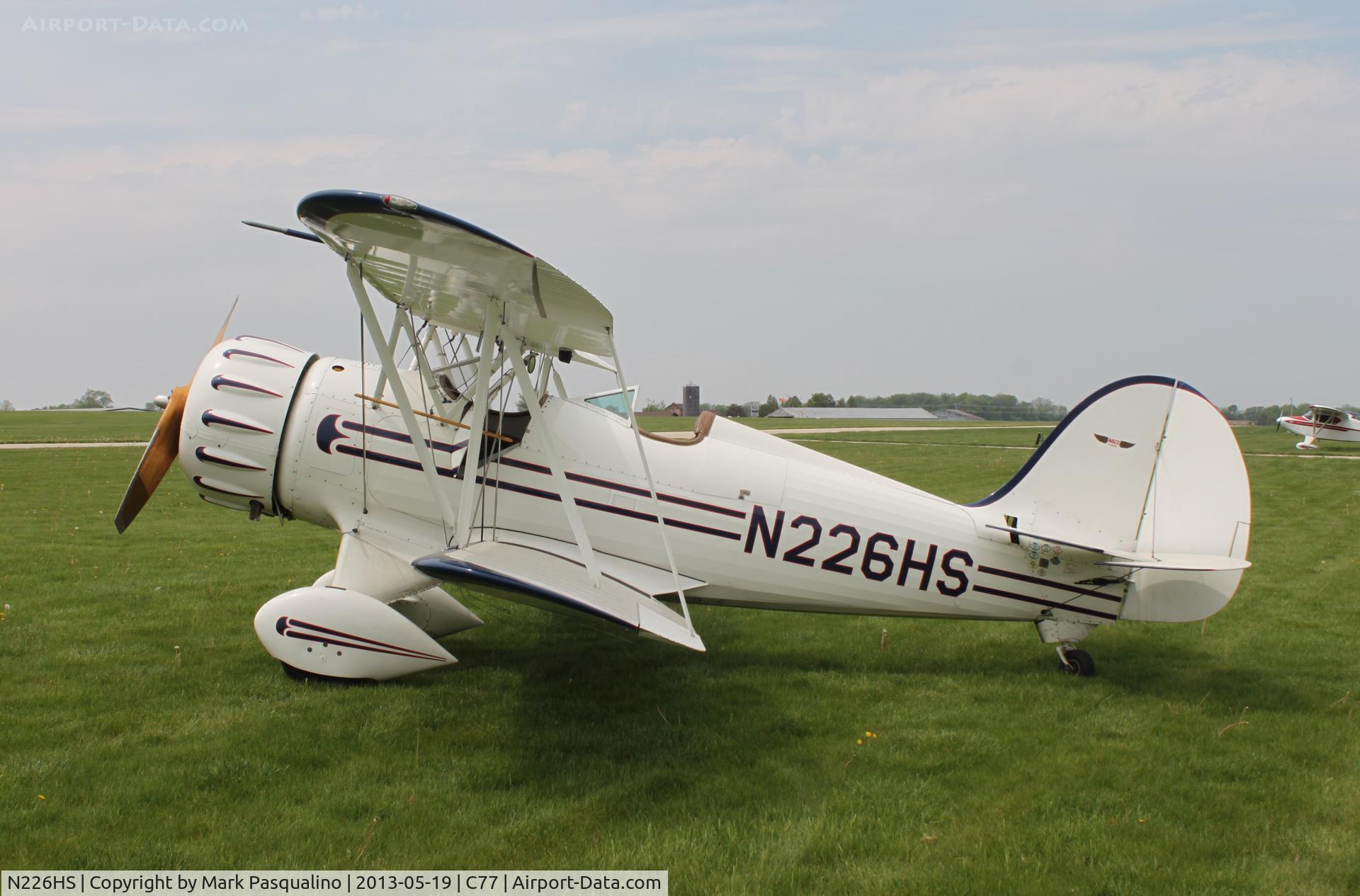 N226HS, 1989 Classic Aircraft Corp WACO YMF C/N F5-026, Waco YMF
