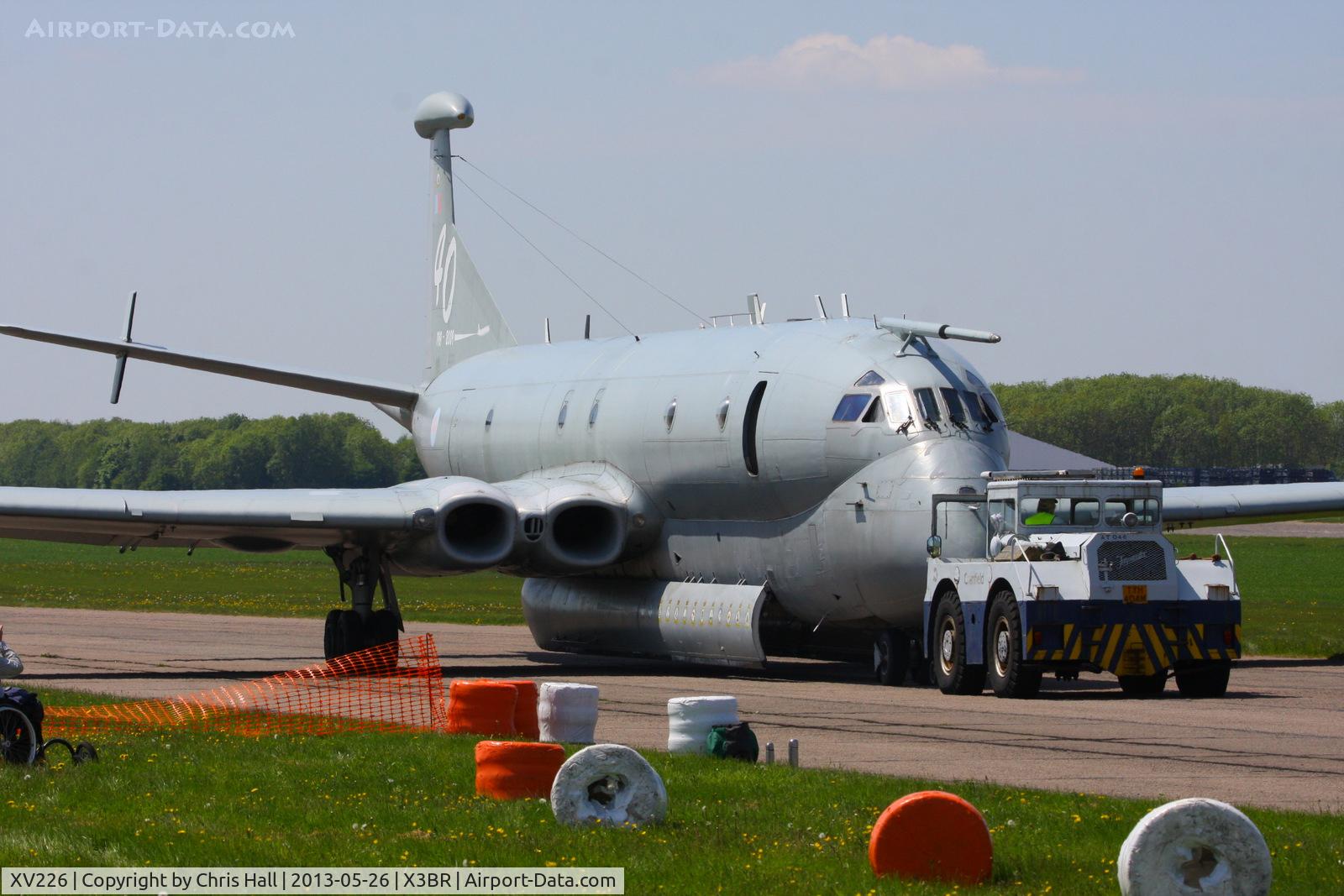 XV226, 1968 Hawker Siddeley Nimrod MR.2 C/N 8001, at the Cold War Jets open day, Bruntingthorpe
