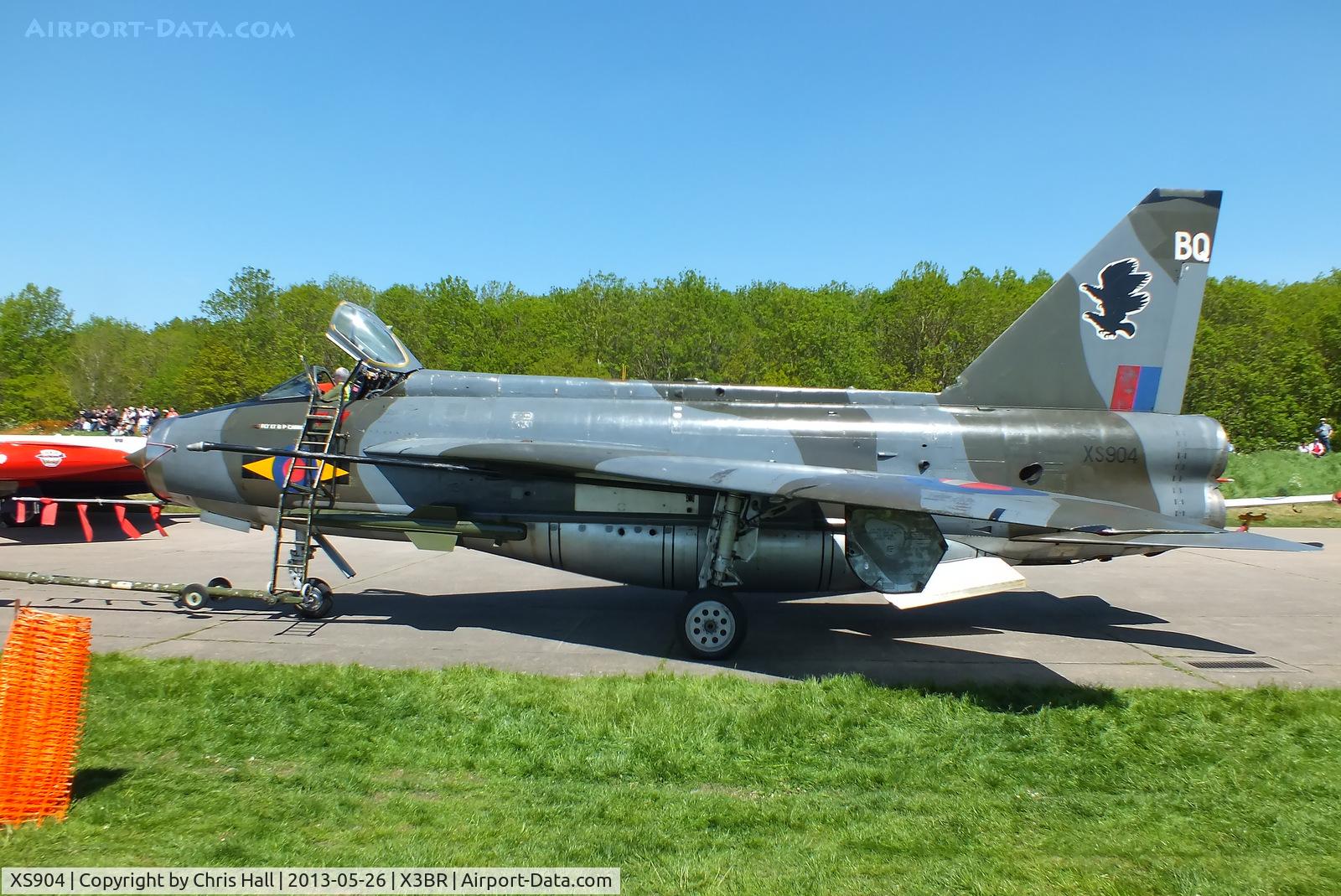 XS904, 1966 English Electric Lightning F.6 C/N 95250, at the Cold War Jets open day, Bruntingthorpe