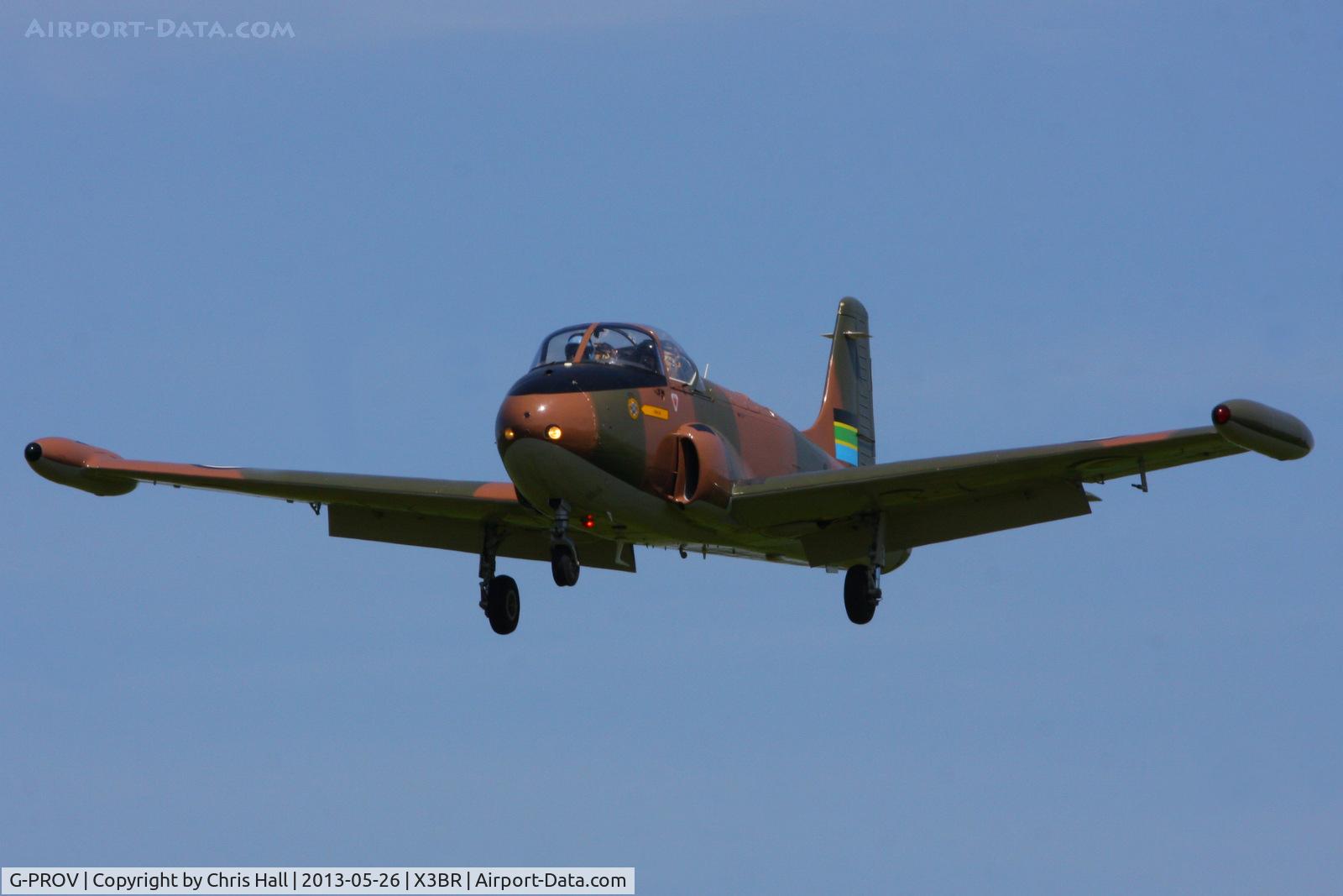 G-PROV, 1967 BAC 84 Jet Provost T.52 (Mod) C/N PAC/W/23905, at the Cold War Jets open day, Bruntingthorpe