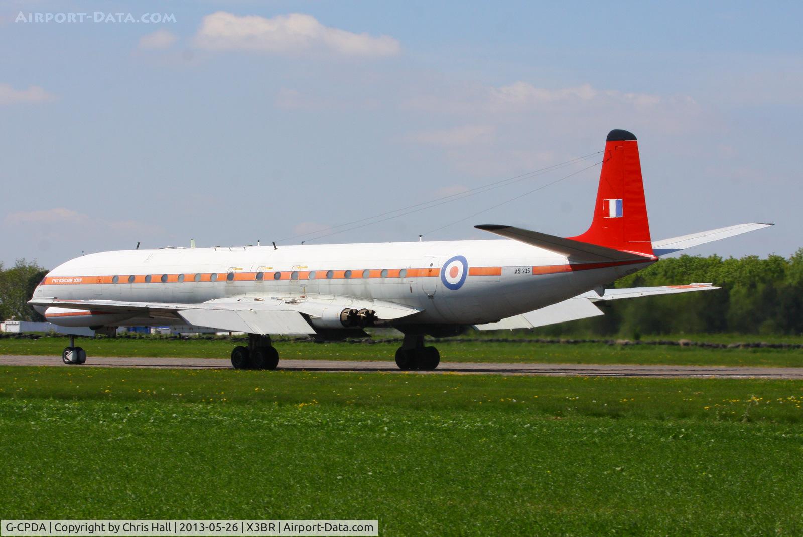 G-CPDA, 1963 De Havilland DH.106 Comet 4C C/N 6473, at the Cold War Jets open day, Bruntingthorpe