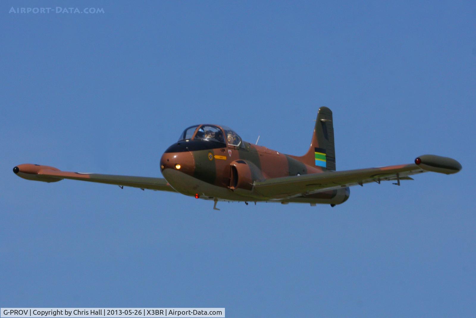 G-PROV, 1967 BAC 84 Jet Provost T.52 (Mod) C/N PAC/W/23905, at the Cold War Jets open day, Bruntingthorpe