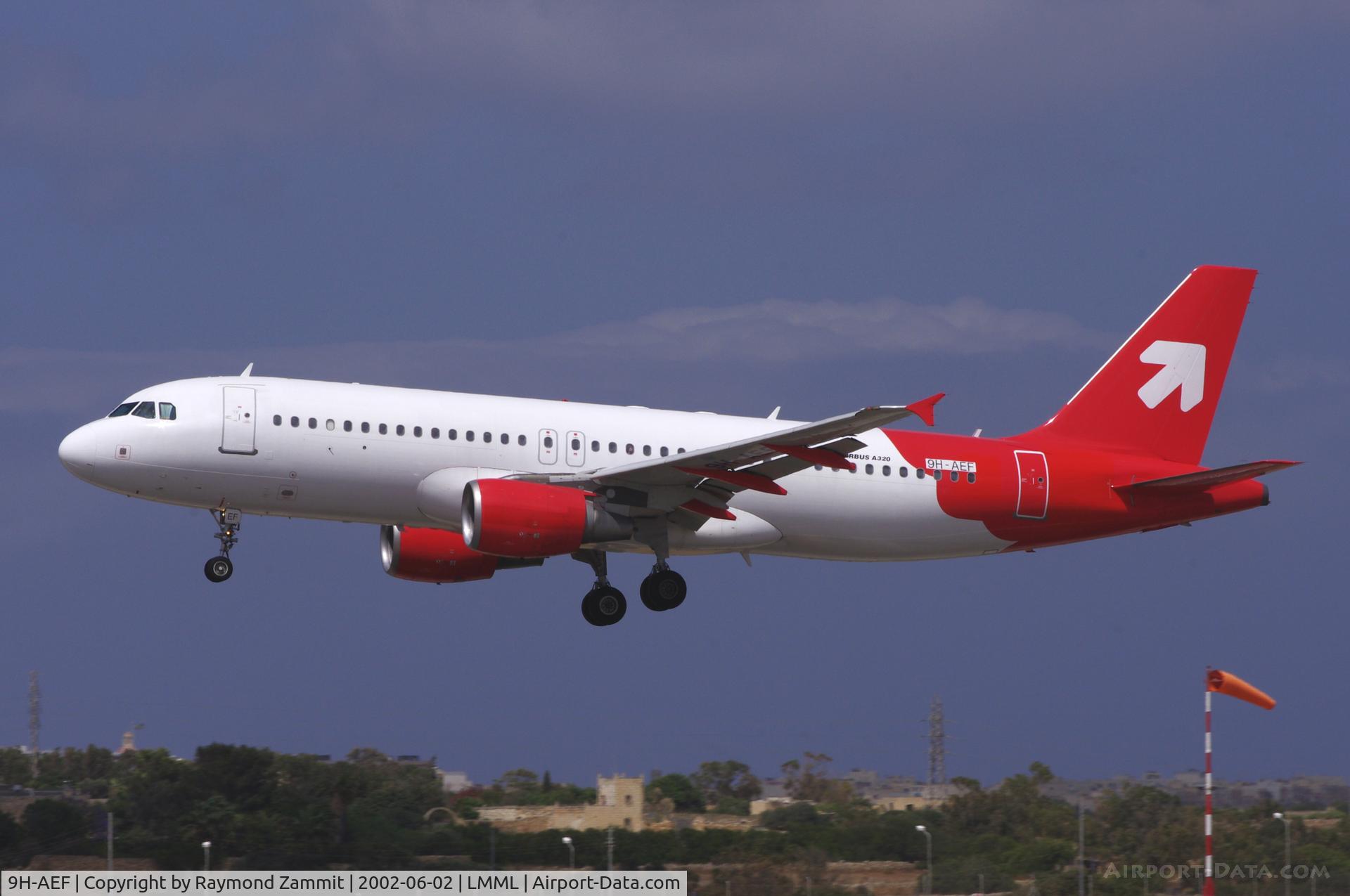 9H-AEF, 2003 Airbus A320-214 C/N 2142, A320 9H-AEF Air Malta