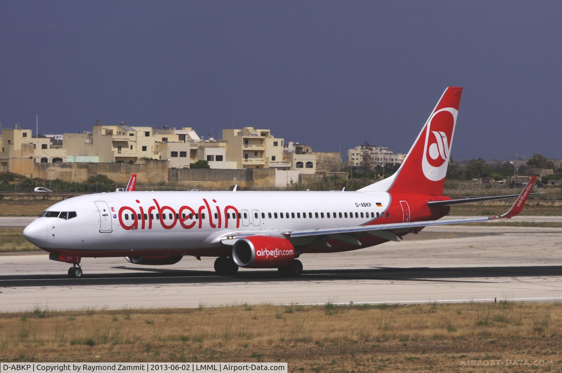 D-ABKP, 2010 Boeing 737-86J C/N 37758, B737-800 D-ABKP Air Berlin