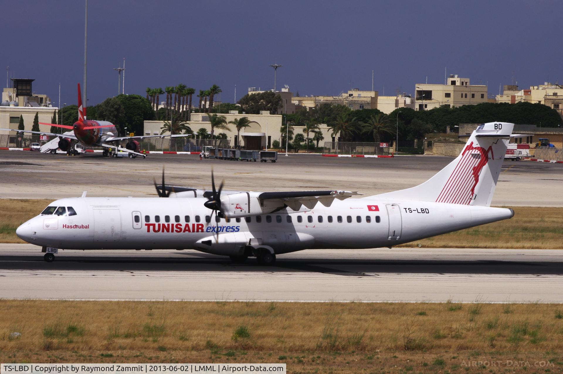 TS-LBD, 2007 ATR 72-212A C/N 756, ATR72 TS-LBD Tunisair