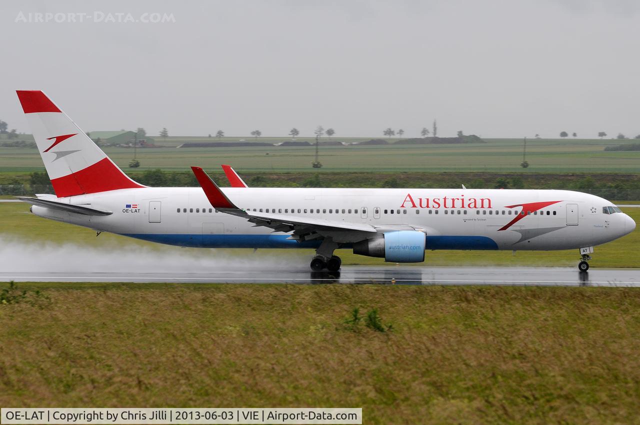 OE-LAT, 1991 Boeing 767-31A C/N 25273, Austrian Airlines