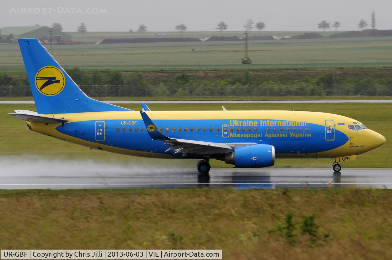 UR-GBF, 1990 Boeing 737-548 C/N 24919, Ukraine International