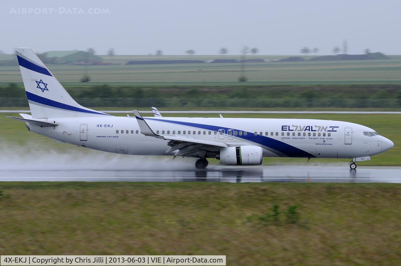 4X-EKJ, 2009 Boeing 737-85P C/N 35486, El Al