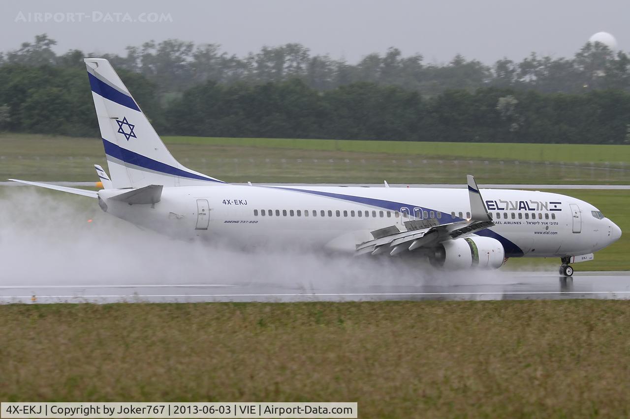 4X-EKJ, 2009 Boeing 737-85P C/N 35486, El Al