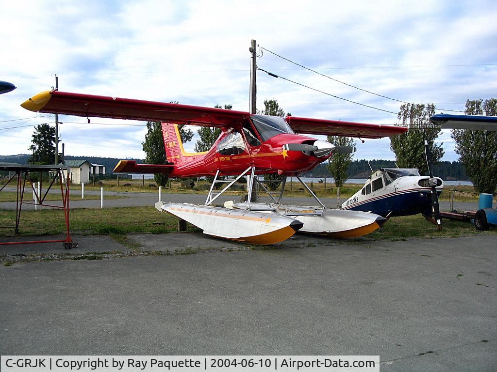 C-GRJK, 2001 PZL-Okecie PZL-104M Wilga 2000 C/N 00010014, Parked at Sealand, Campbell River, BC