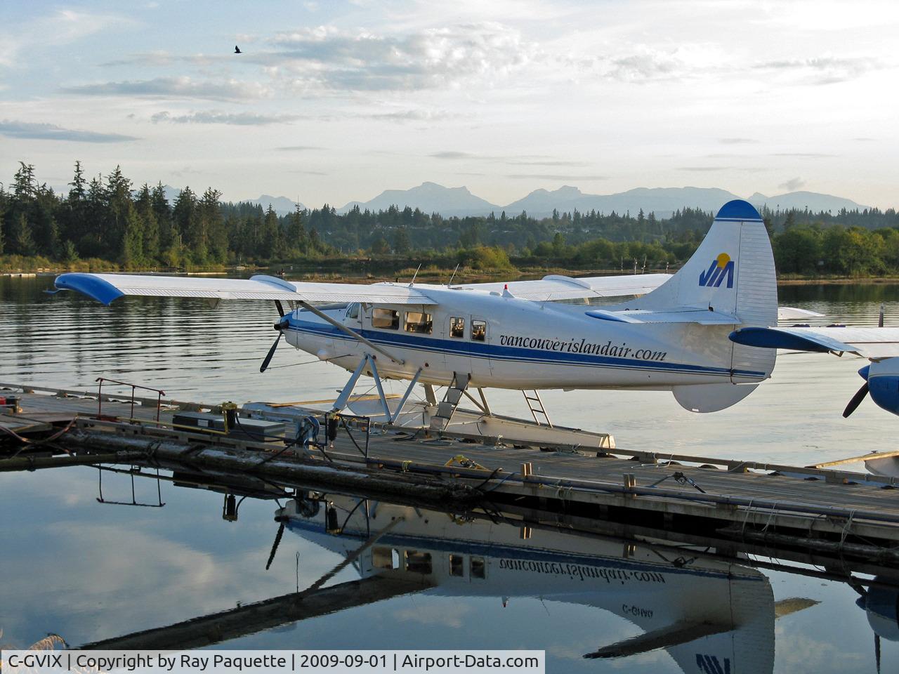 C-GVIX, 1956 De Havilland Canada DHC-3 Otter C/N 97, Docked at Vancouver Island Air base in Campbell River, BC