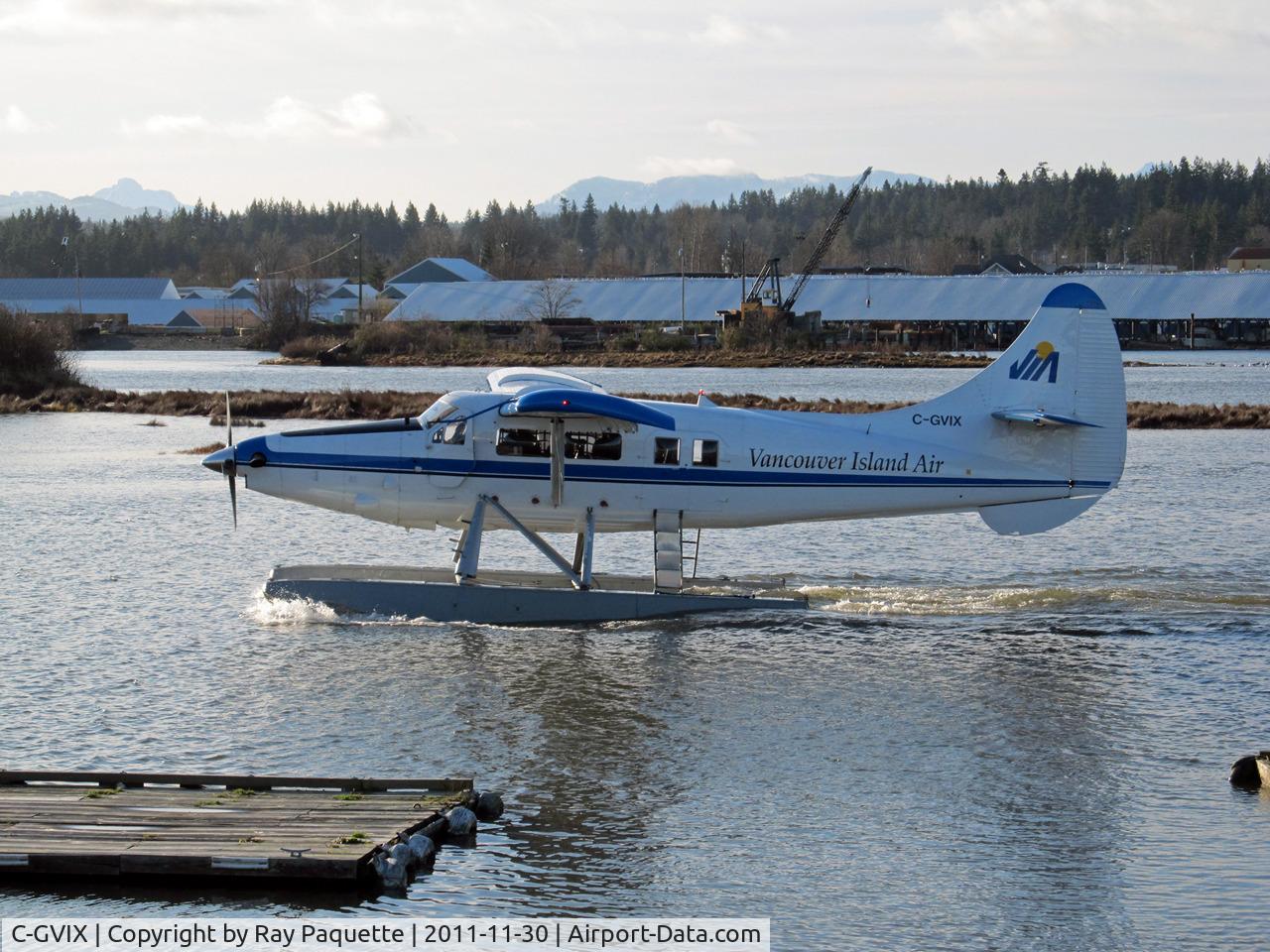 C-GVIX, 1956 De Havilland Canada DHC-3 Otter C/N 97, At Vancouver Island Air base in Campbell River, BC