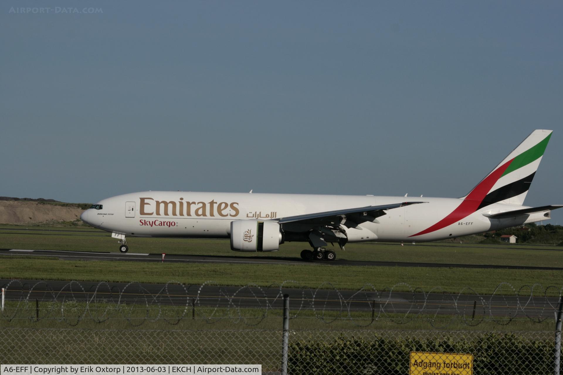 A6-EFF, 2011 Boeing 777-F1H C/N 35612, A6-EFF in CPH