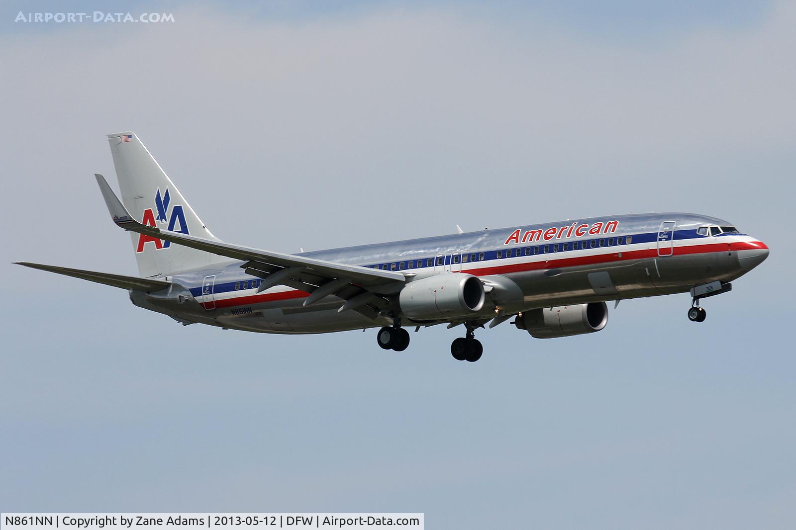 N861NN, 2010 Boeing 737-823 C/N 31109, American Airlines at DFW Airport